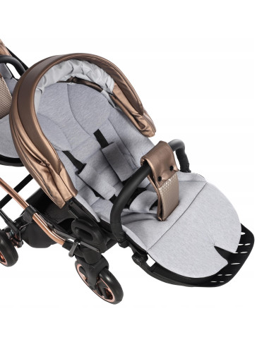 Wózek bliźniaczy Junama FLUO Duo Slim v2 (3w1) 03