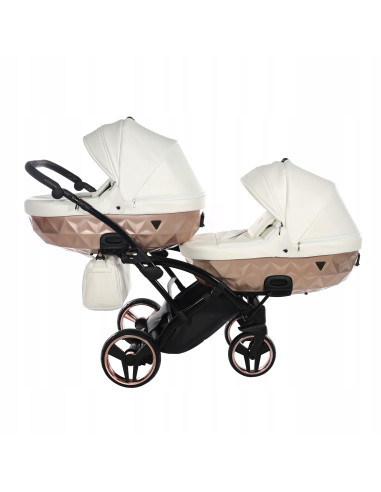 Wózek Junama MIRROR Satin DUO Slim (2 w 1) 05