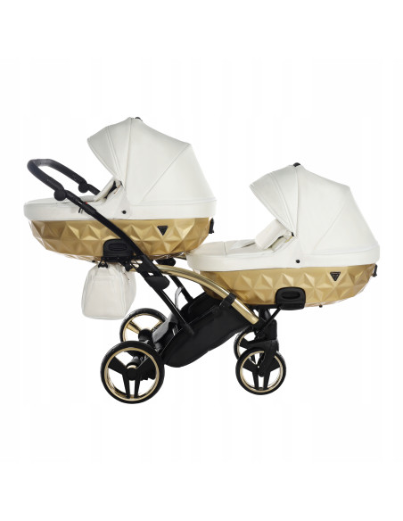 Wózek Junama MIRROR Satin DUO Slim (2 w 1) 06