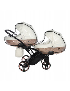Wózek Junama MIRROR Satin DUO Slim (2 w 1) 05 2