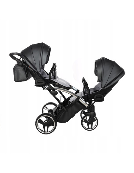 Wózek bliźniaczy Junama FLUO Duo Slim v2 (3w1) 05