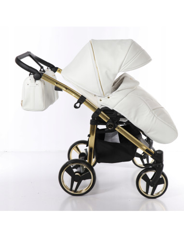 Wózek bliźniaczy Junama MIRROR Satin DUO (3w1) 06