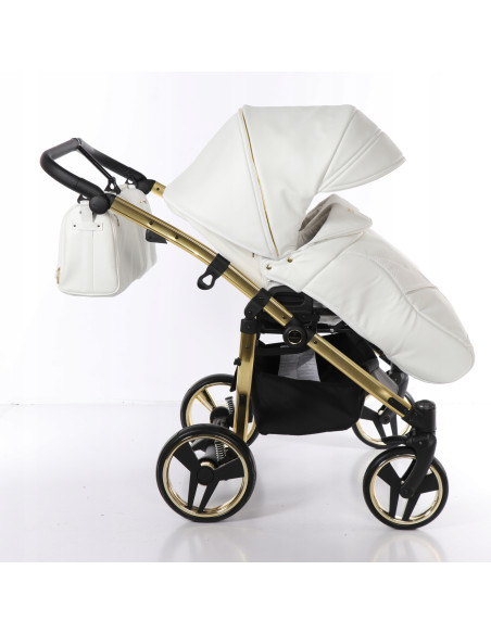 Wózek bliźniaczy Junama MIRROR Satin DUO (3w1) 06