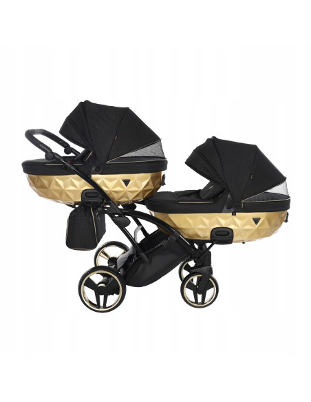 Wózek Junama MIRROR Satin DUO Slim (2 w 1) 03