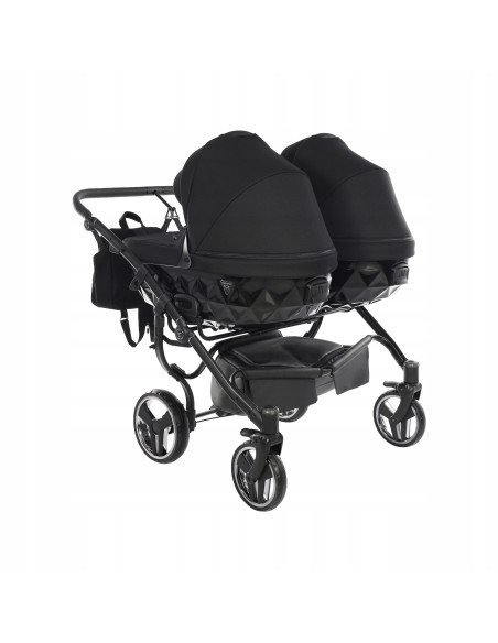 Wózek bliźniaczy Junama BASIC DUO v2 (2w1) 01