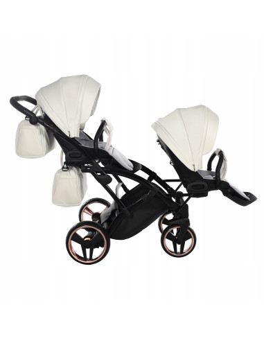 Wózek Junama MIRROR Satin DUO Slim (2 w 1) 05