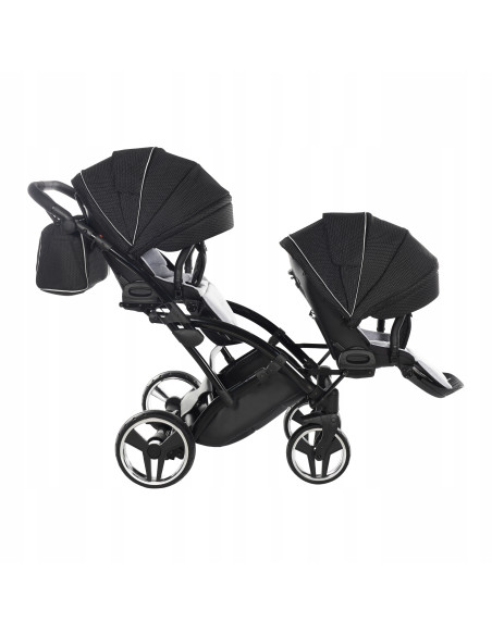 Wózek Junama MIRROR Satin DUO Slim (2 w 1) 01