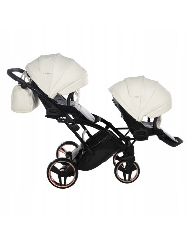 Wózek Junama MIRROR Satin DUO Slim (2 w 1) 05