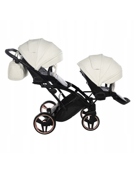 Wózek Junama MIRROR Satin DUO Slim (2 w 1) 05