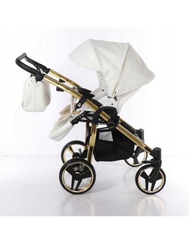 Wózek bliźniaczy Junama MIRROR Satin DUO (3w1) 06