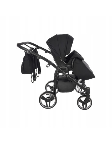 Wózek bliźniaczy Junama BASIC DUO v2 (2w1) 01