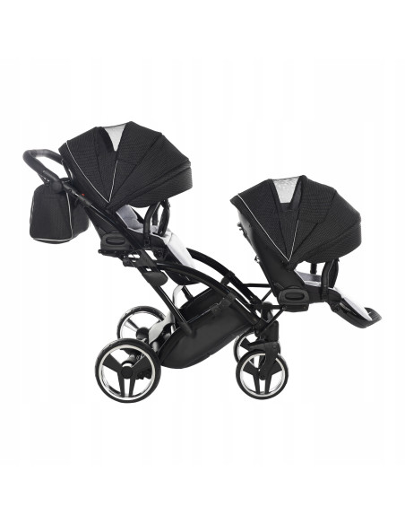 Wózek Junama MIRROR Satin DUO Slim (2 w 1) 01