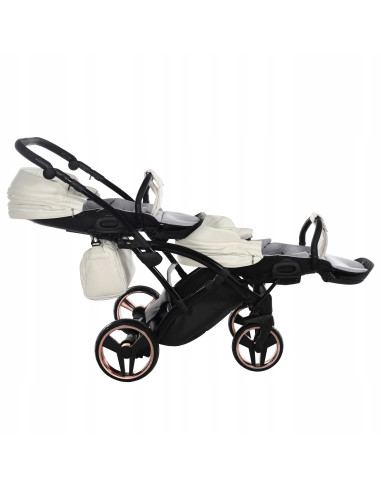 Wózek Junama MIRROR Satin DUO Slim (2 w 1) 05