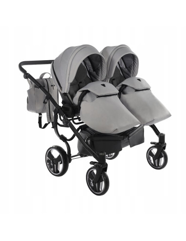 Wózek bliźniaczy Junama BASIC DUO v2 (2w1) 06