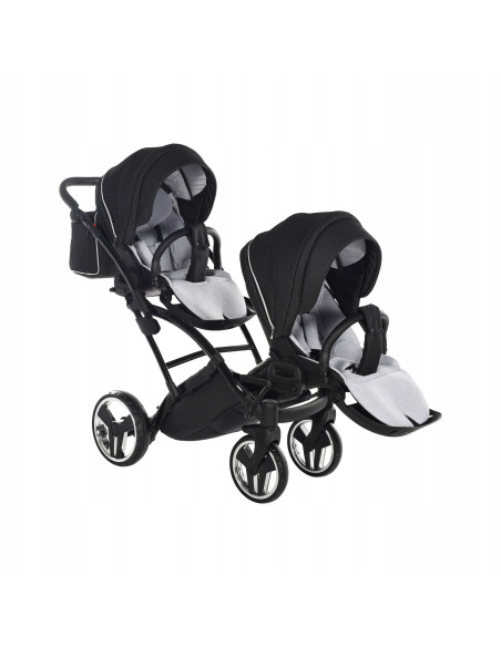 Wózek Junama MIRROR Satin DUO Slim (2 w 1) 01