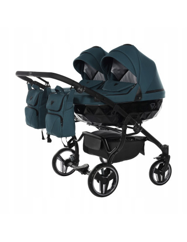 Wózek bliźniaczy Junama BASIC DUO v2 (3w1) 02