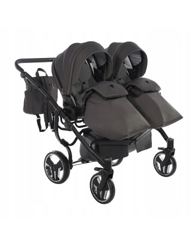 Wózek bliźniaczy Junama BASIC DUO v2 (2w1) 03