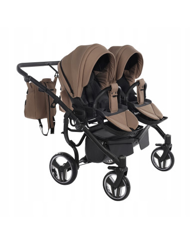 Wózek bliźniaczy Junama BASIC DUO v2 (2w1) 04