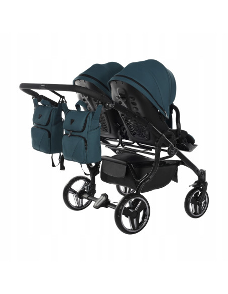 Wózek bliźniaczy Junama BASIC DUO v2 (2w1) 02