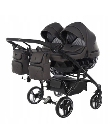 Wózek bliźniaczy Junama BASIC DUO v2 (3w1) 03
