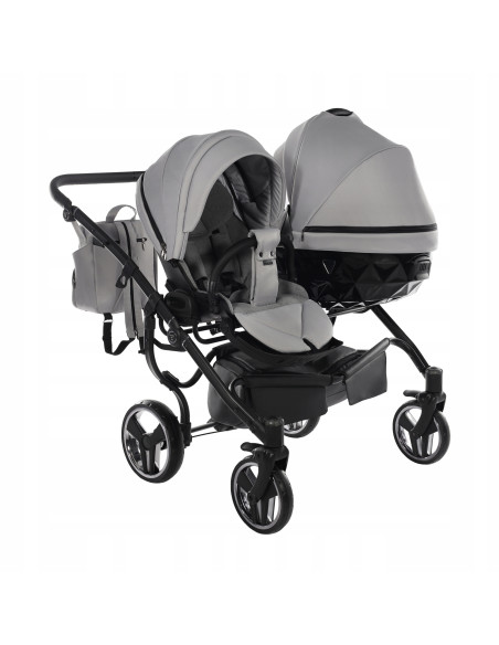 Wózek bliźniaczy Junama BASIC DUO v2 (2w1) 06