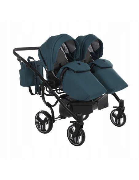 Wózek bliźniaczy Junama BASIC DUO v2 (3w1) 02