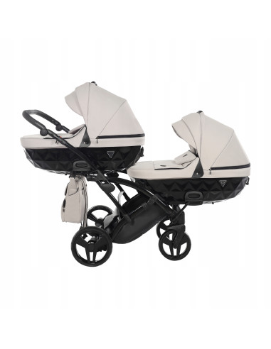 Wózek bliźniaczy Junama BASIC DUO Slim v2 (2w1) 05