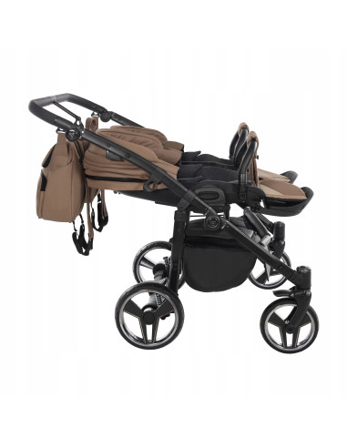 Wózek bliźniaczy Junama BASIC DUO v2 (2w1) 04