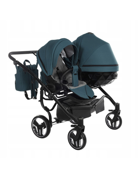 Wózek bliźniaczy Junama BASIC DUO v2 (2w1) 02