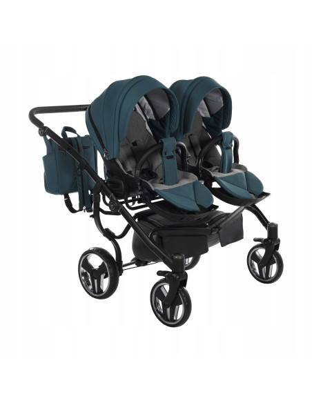 Wózek bliźniaczy Junama BASIC DUO v2 (3w1) 02