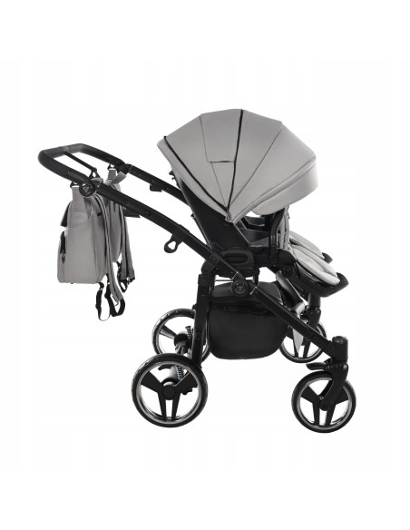 Wózek bliźniaczy Junama BASIC DUO v2 (3w1) 06