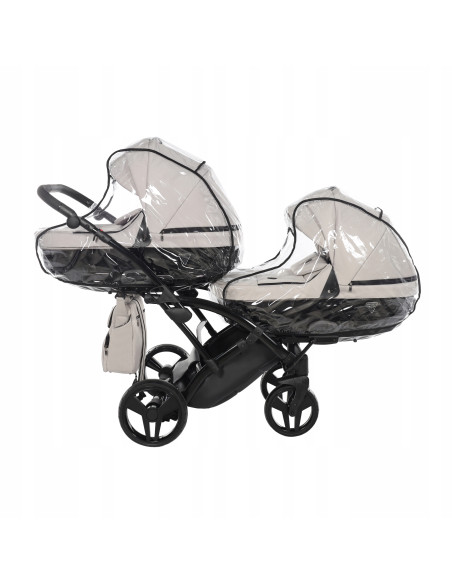 Wózek bliźniaczy Junama BASIC DUO Slim v2 (2w1) 05