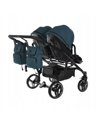 Wózek bliźniaczy Junama BASIC DUO v2 (3w1) 02