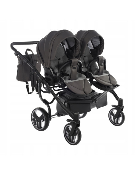 Wózek bliźniaczy Junama BASIC DUO v2 (3w1) 03