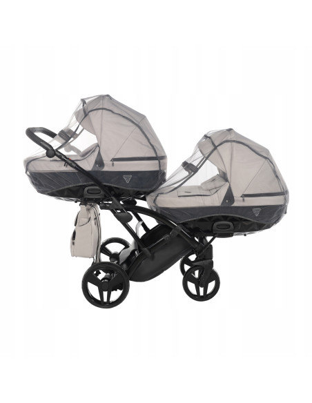 Wózek bliźniaczy Junama BASIC DUO Slim v2 (2w1) 05