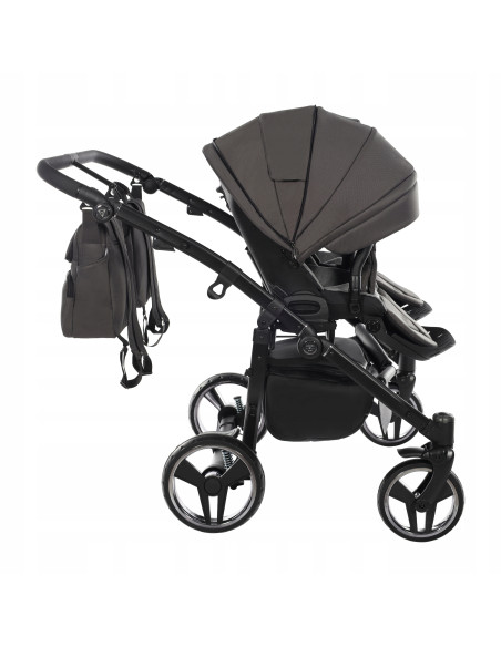 Wózek bliźniaczy Junama BASIC DUO v2 (3w1) 03