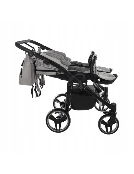 Wózek bliźniaczy Junama BASIC DUO v2 (3w1) 06
