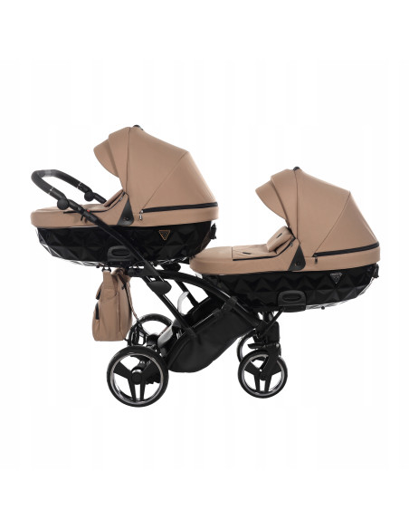 Wózek bliźniaczy Junama BASIC DUO Slim v2 (3w1) 04