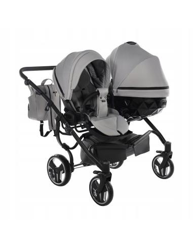 Wózek bliźniaczy Junama BASIC DUO v2 (3w1) 06