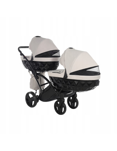 Wózek bliźniaczy Junama BASIC DUO Slim v2 (2w1) 05