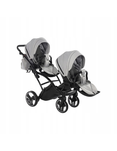 Wózek bliźniaczy Junama BASIC DUO Slim v2 (2w1) 06