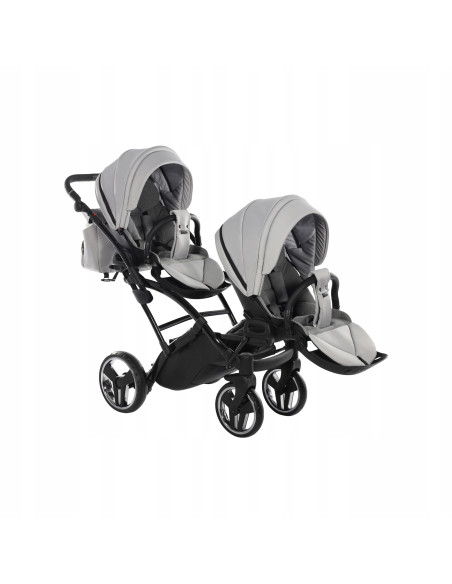 Wózek bliźniaczy Junama BASIC DUO Slim v2 (2w1) 06