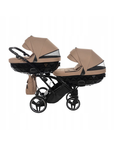 Wózek bliźniaczy Junama BASIC DUO Slim v2 (3w1) 04