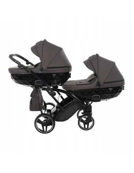 Wózek bliźniaczy Junama BASIC DUO Slim v2 (3w1) 03