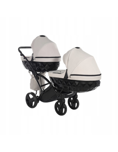 Wózek bliźniaczy Junama BASIC DUO Slim v2 (2w1) 05