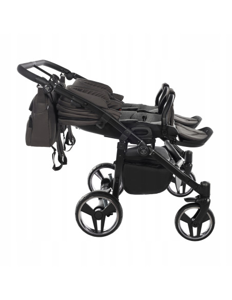 Wózek bliźniaczy Junama BASIC DUO v2 (3w1) 03