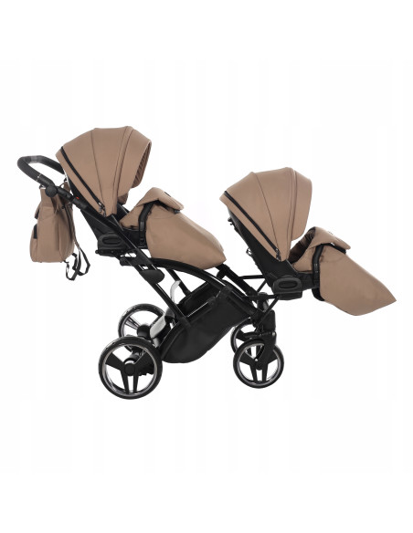 Wózek bliźniaczy Junama BASIC DUO Slim v2 (2w1) 04