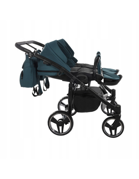 Wózek bliźniaczy Junama BASIC DUO v2 (3w1) 02