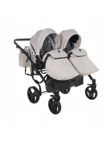 Wózek bliźniaczy Junama BASIC DUO v2 (3w1) 05