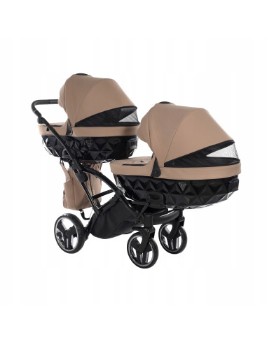 Wózek bliźniaczy Junama BASIC DUO Slim v2 (3w1) 04